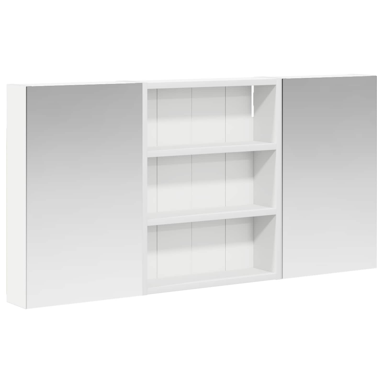 vidaXL Sada koupelnových skříněk 3 ks 100 x 10,5 x 50 cm
