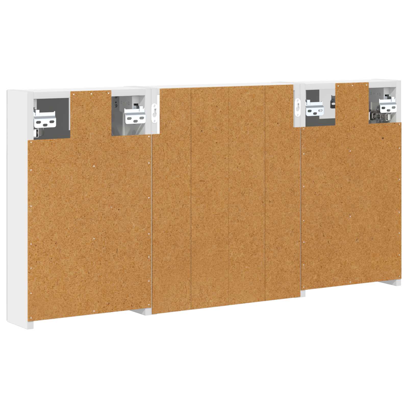 Sada koupelnových skříněk s policí 3 pcs 100 x 10,5 x 50 cm - obrázek 9