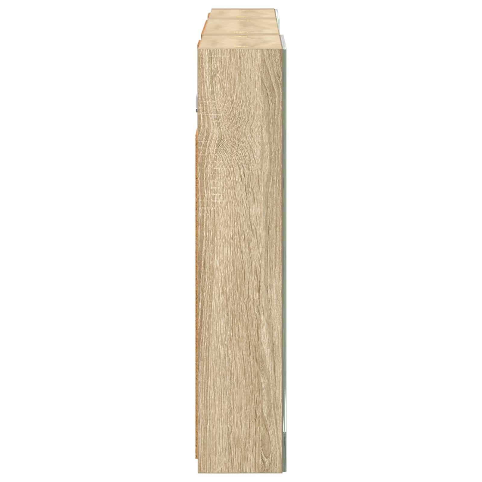 Sada koupelnových skříněk s policí 3 pcs 100 x 10,5 x 50 cm - obrázek 8
