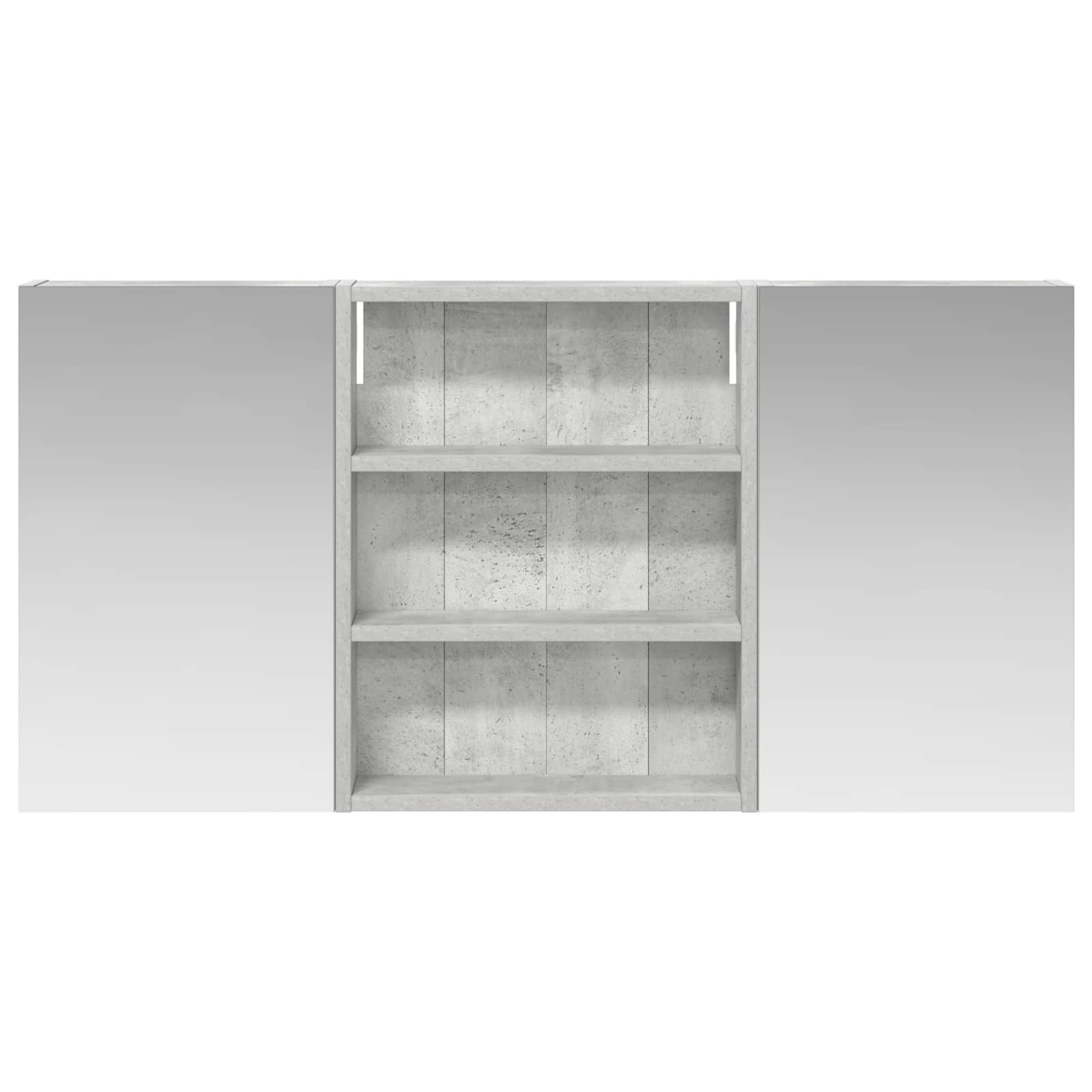 Sada koupelnových skříněk s policí 3 pcs 100 x 10,5 x 50 cm - obrázek 6