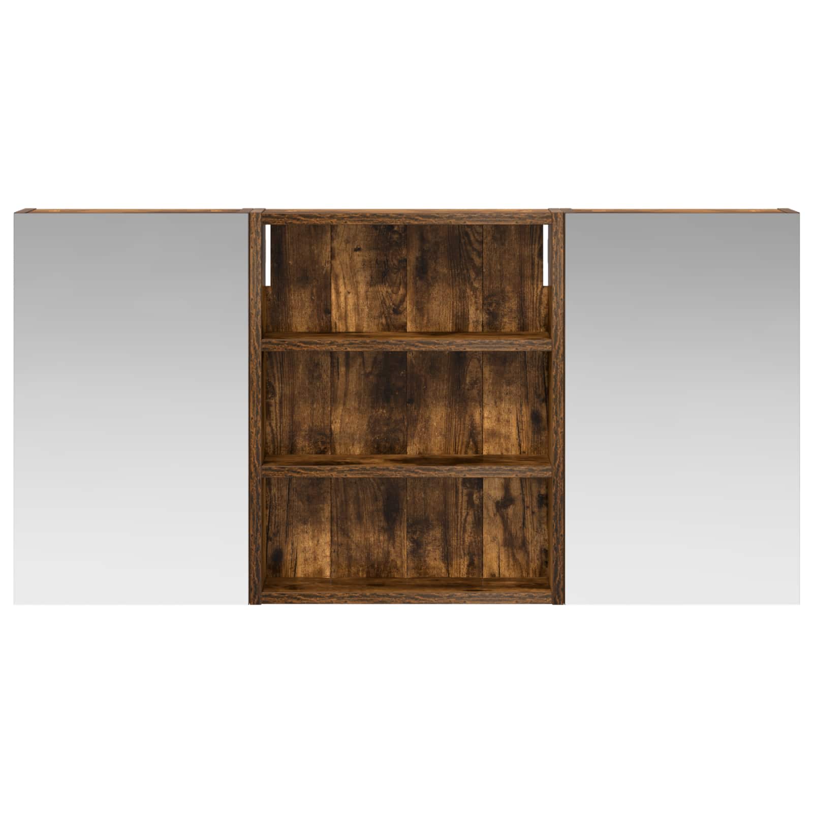 Sada koupelnových skříněk s policí 3 pcs 100 x 10,5 x 50 cm - obrázek 6