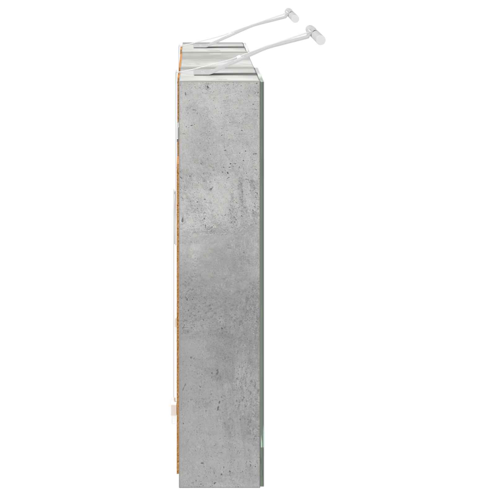 Sada koupelnových skříněk s policí 3 pcs 100 x 10,5 x 50 cm - obrázek 8