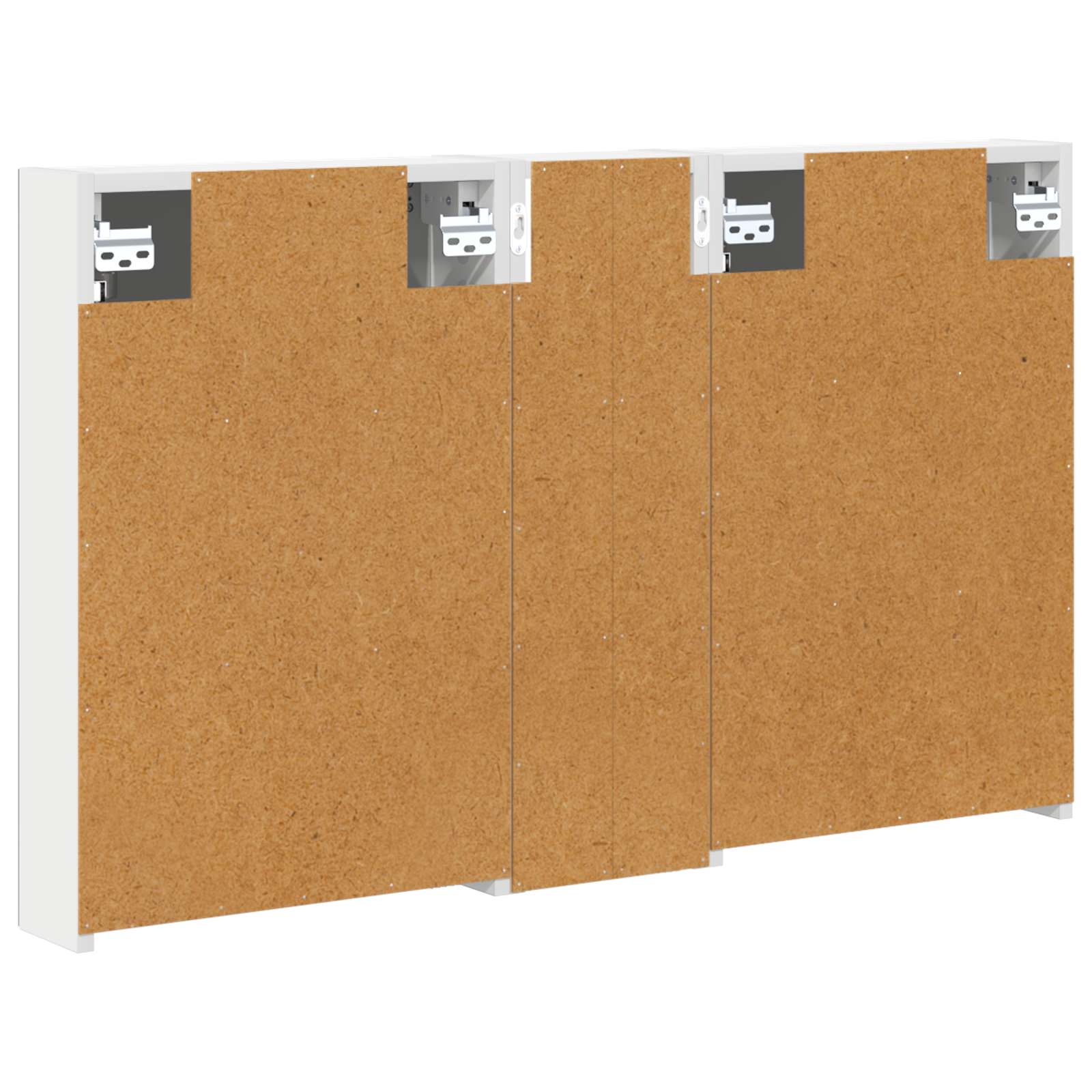 Sada koupelnových skříněk s policí 3 pcs 100 x 10,5 x 60,5 cm - obrázek 9