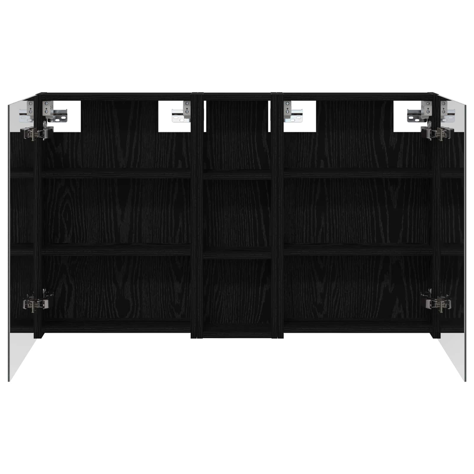 Sada koupelnových skříněk s policí 3 pcs 100 x 10,5 x 60,5 cm - obrázek 7