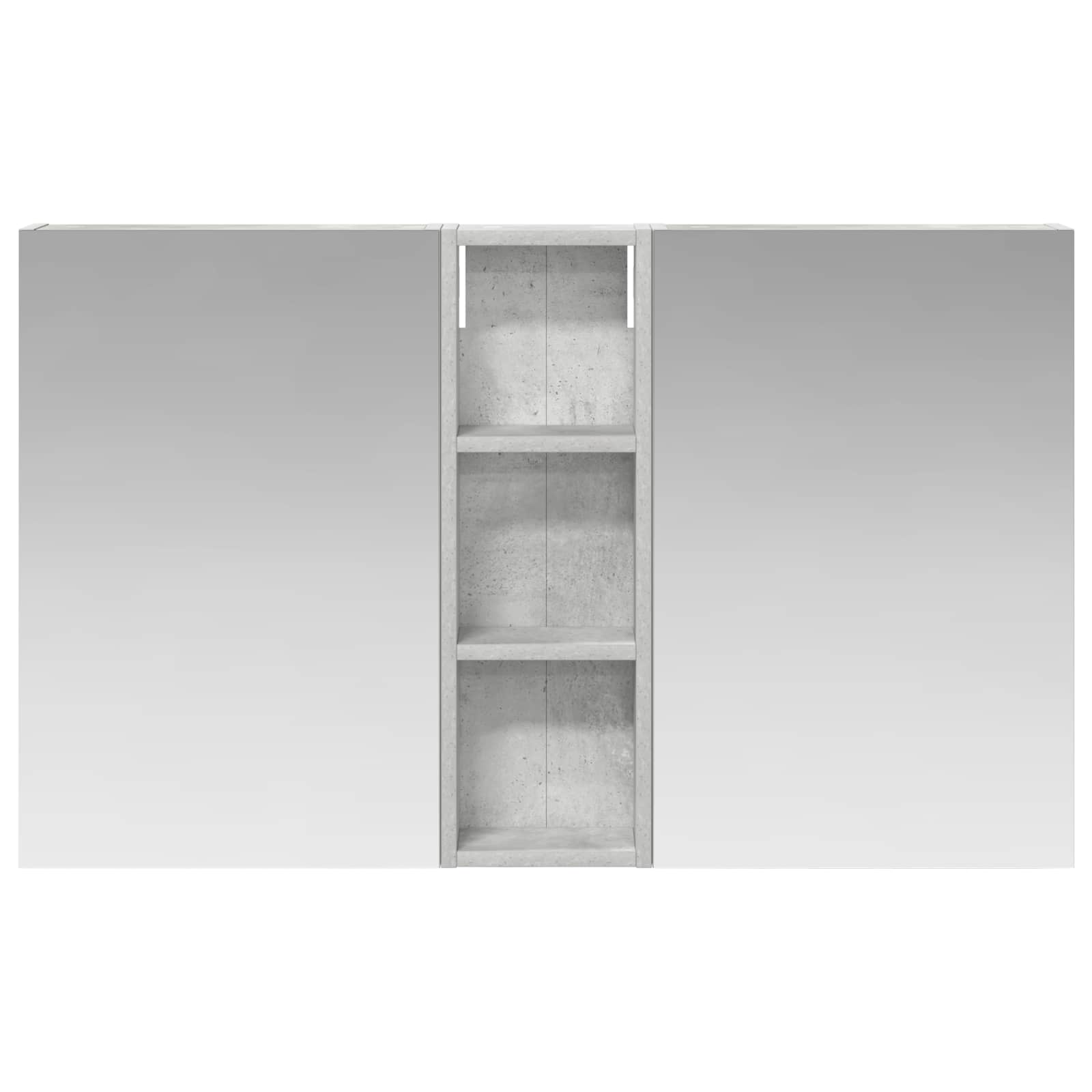 Sada koupelnových skříněk s policí 3 pcs 100 x 10,5 x 60,5 cm - obrázek 6