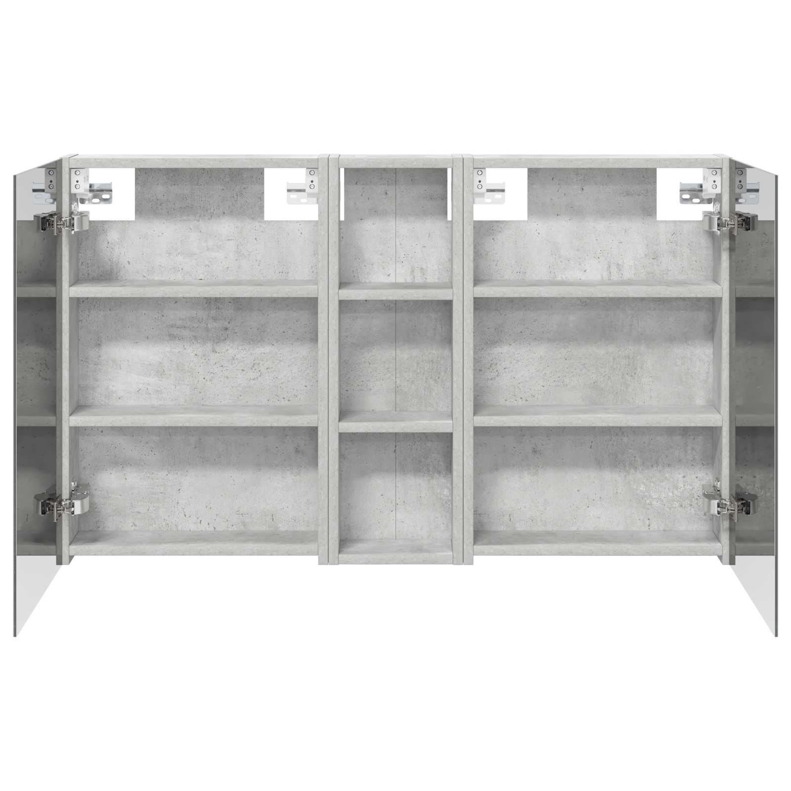 Sada koupelnových skříněk s policí 3 pcs 100 x 10,5 x 60,5 cm - obrázek 7