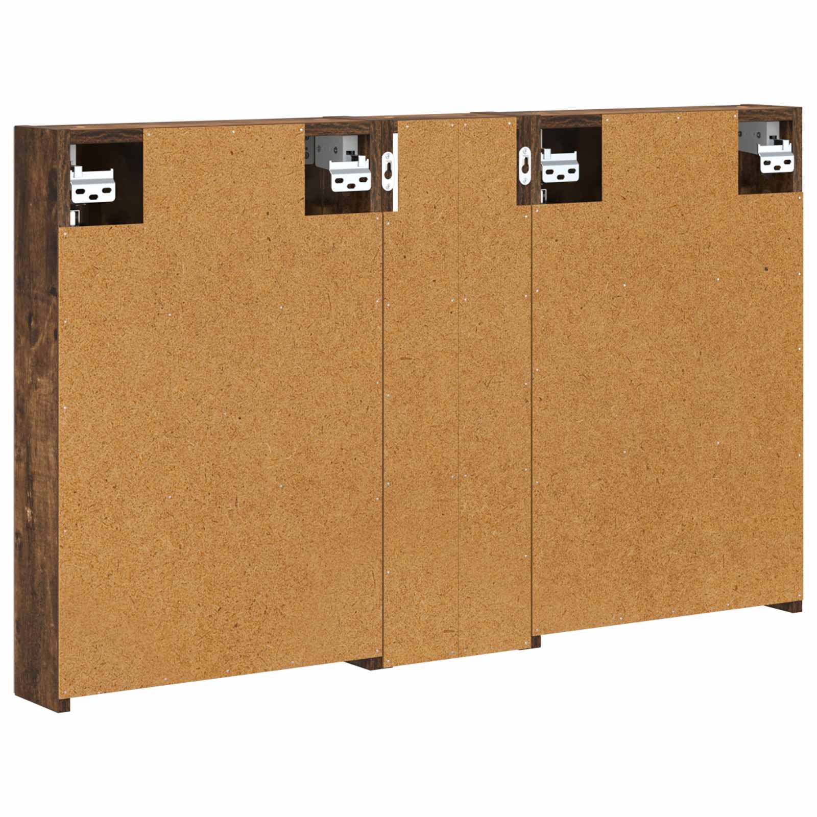 Sada koupelnových skříněk s policí 3 pcs 100 x 10,5 x 60,5 cm - obrázek 9