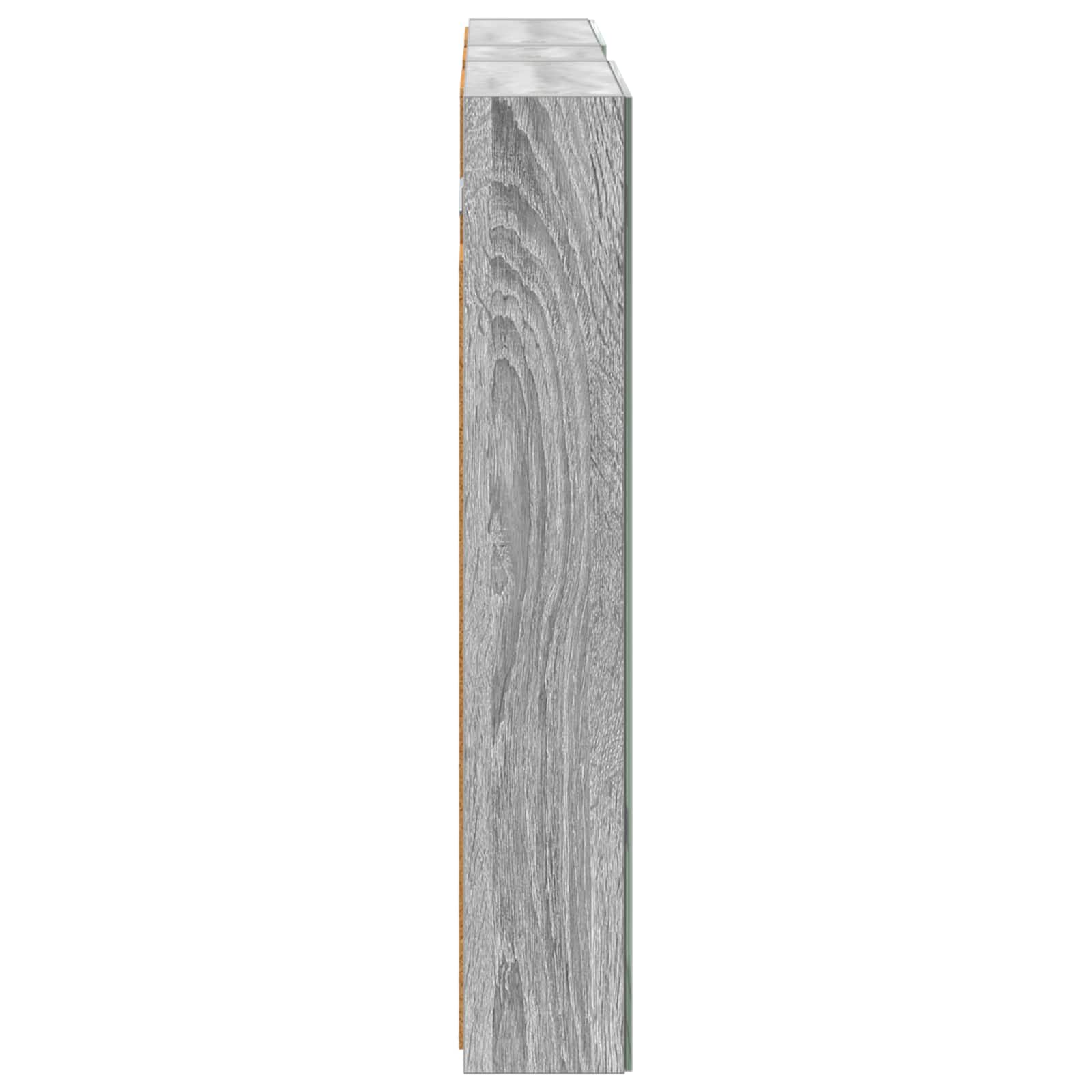 Sada koupelnových skříněk s policí 3 pcs 100 x 10,5 x 60,5 cm - obrázek 8