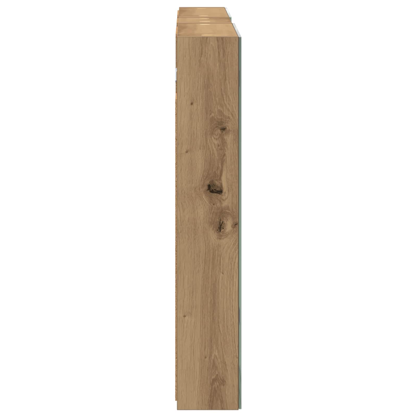 Sada koupelnových skříněk s policí 3 pcs 100 x 10,5 x 60,5 cm - obrázek 8