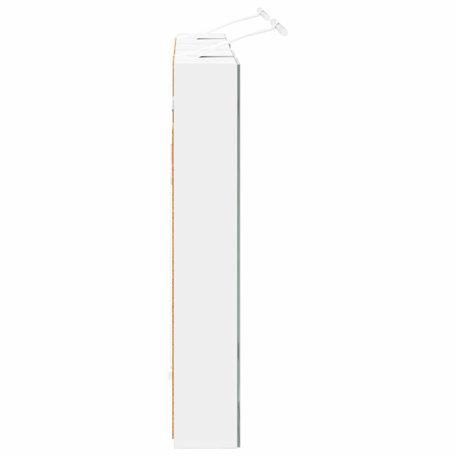 Sada koupelnových skříněk s policí 3 pcs 100 x 10,5 x 60,5 cm - obrázek 8