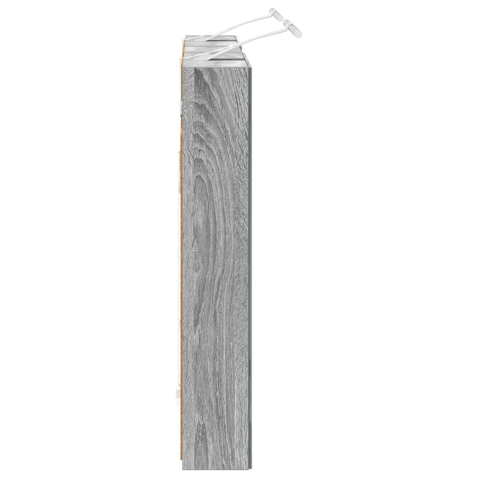 Sada koupelnových skříněk s policí 3 pcs 100 x 10,5 x 60,5 cm - obrázek 8