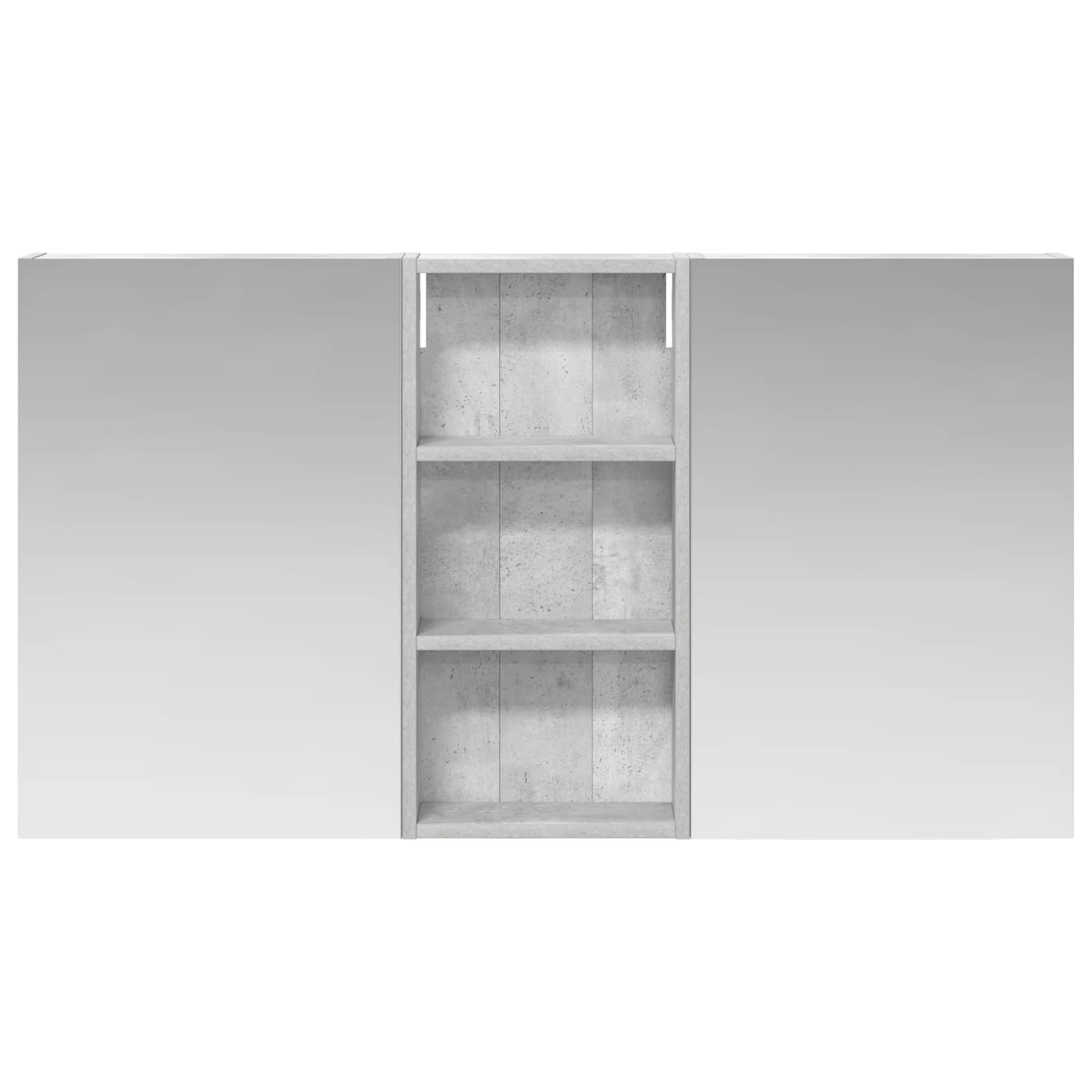Sada koupelnových skříněk s policí 3 pcs 110 x 10,5 x 60,5 cm - obrázek 6