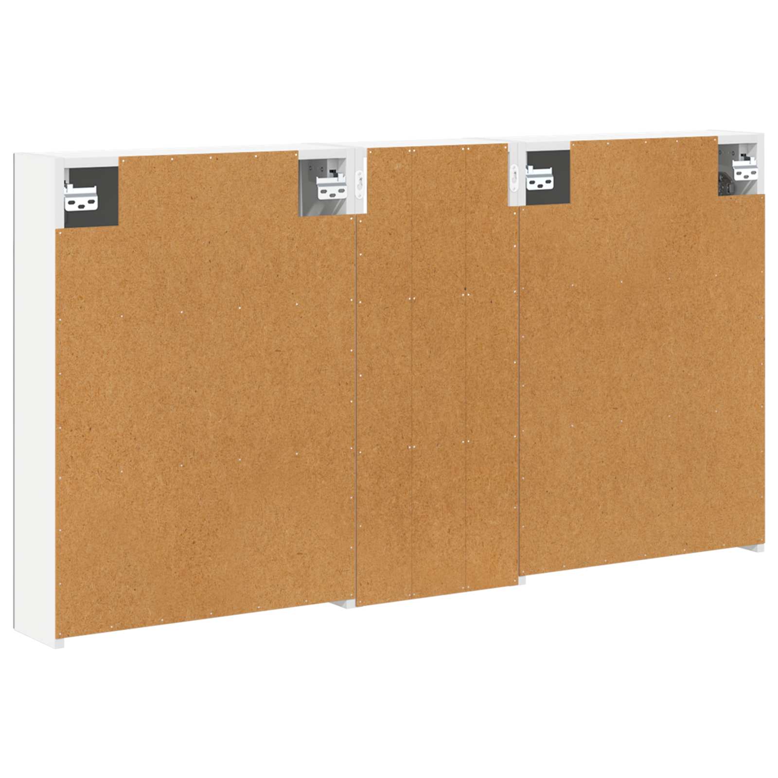 Sada koupelnových skříněk s policí 3 pcs 130 x 14,5 x 70 cm - obrázek 7