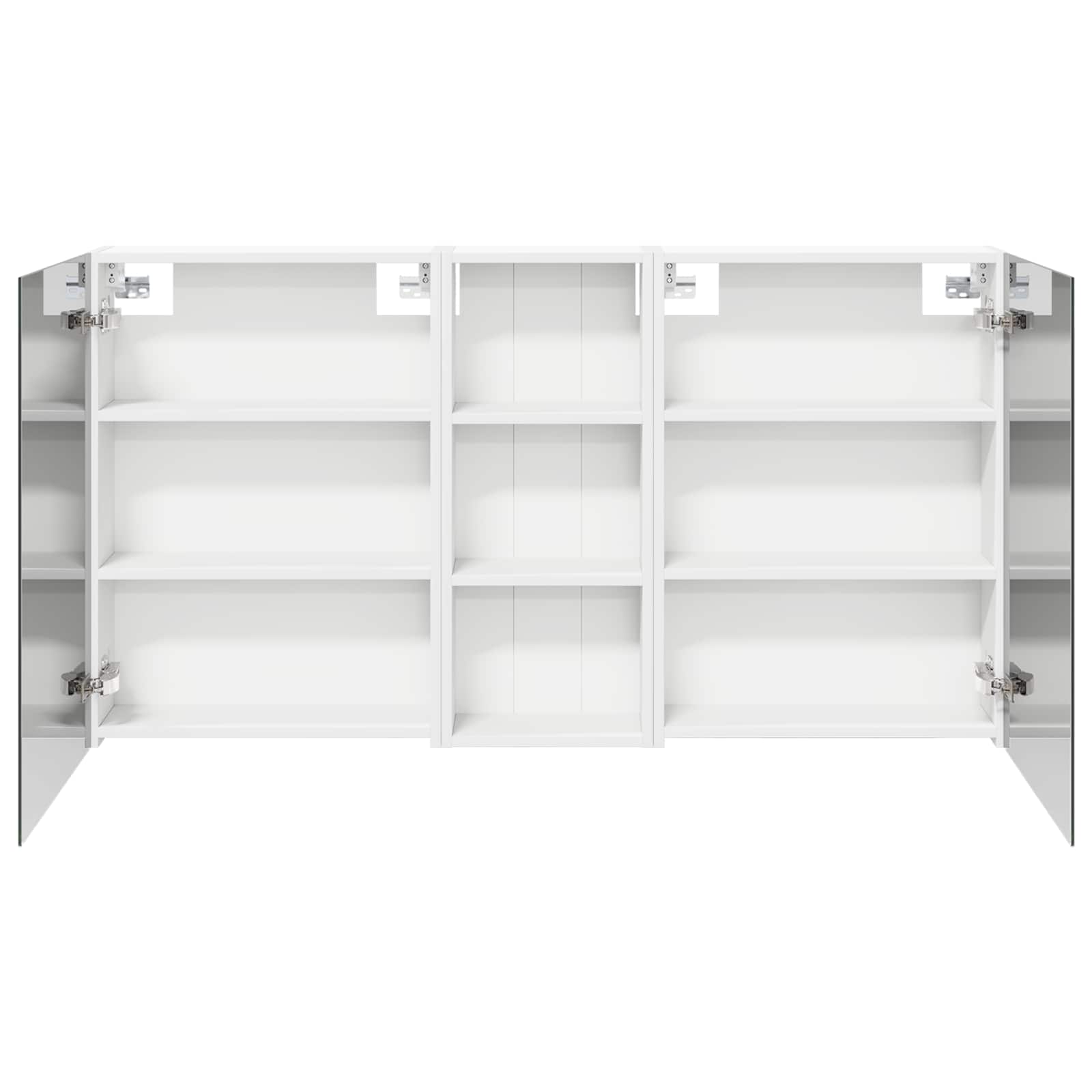 Sada koupelnových skříněk s policí 3 pcs 130 x 14,5 x 70 cm - obrázek 5