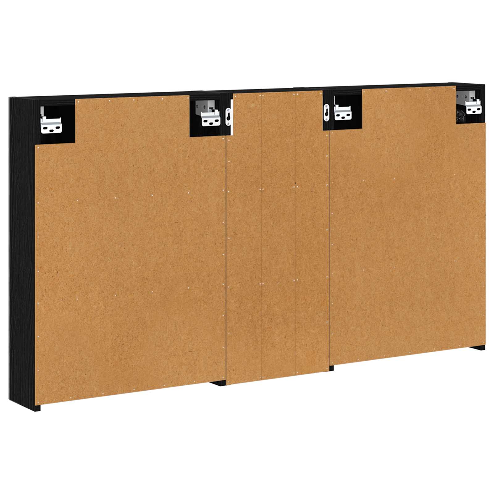 Sada koupelnových skříněk s policí 3 pcs 130 x 14,5 x 70 cm - obrázek 7