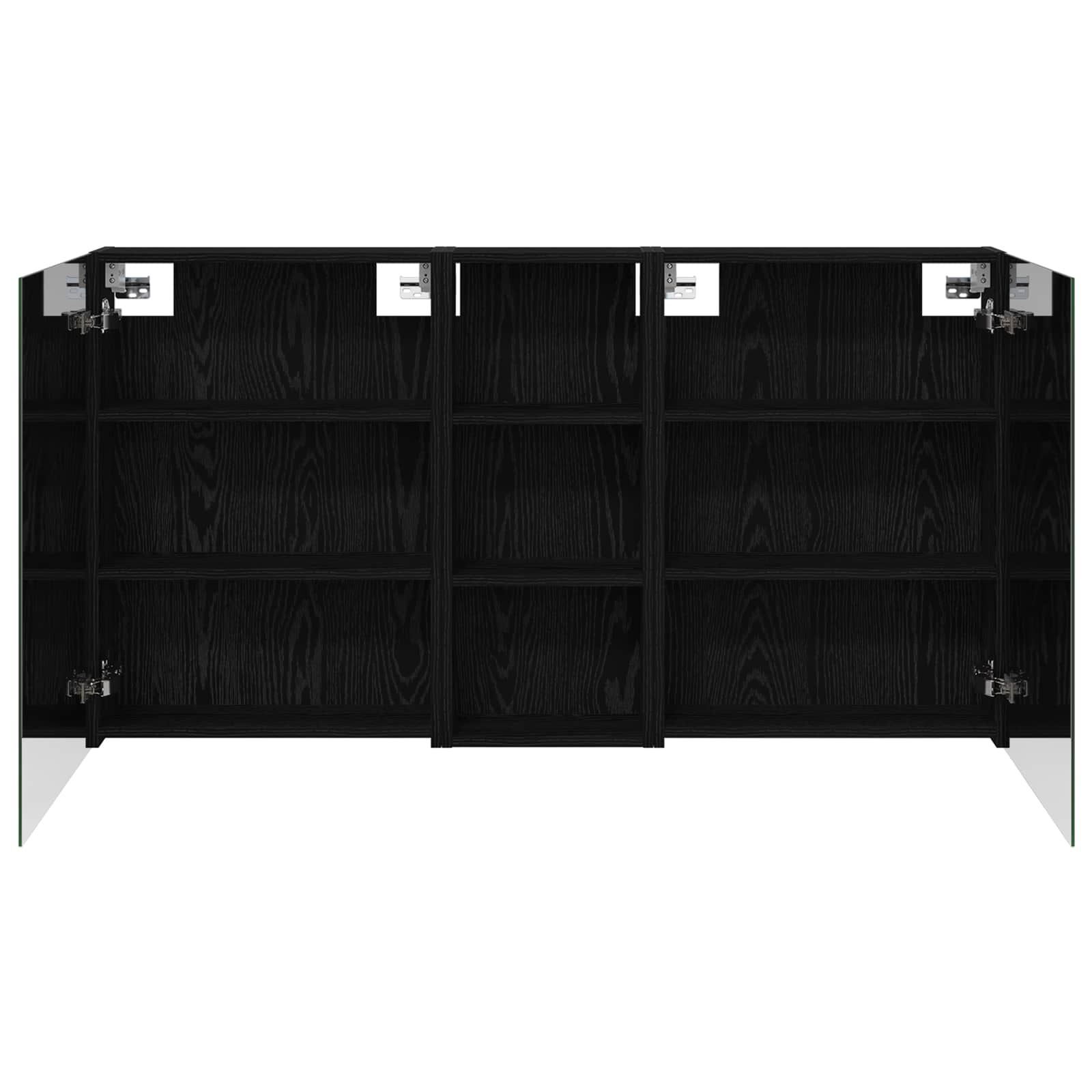 Sada koupelnových skříněk s policí 3 pcs 130 x 14,5 x 70 cm - obrázek 5