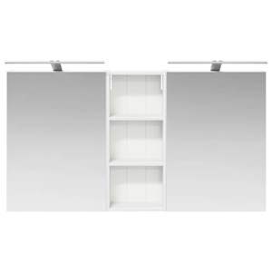 Sada koupelnových skříněk s policí 3 pcs 130 x 14,5 x 70 cm - obrázek 4