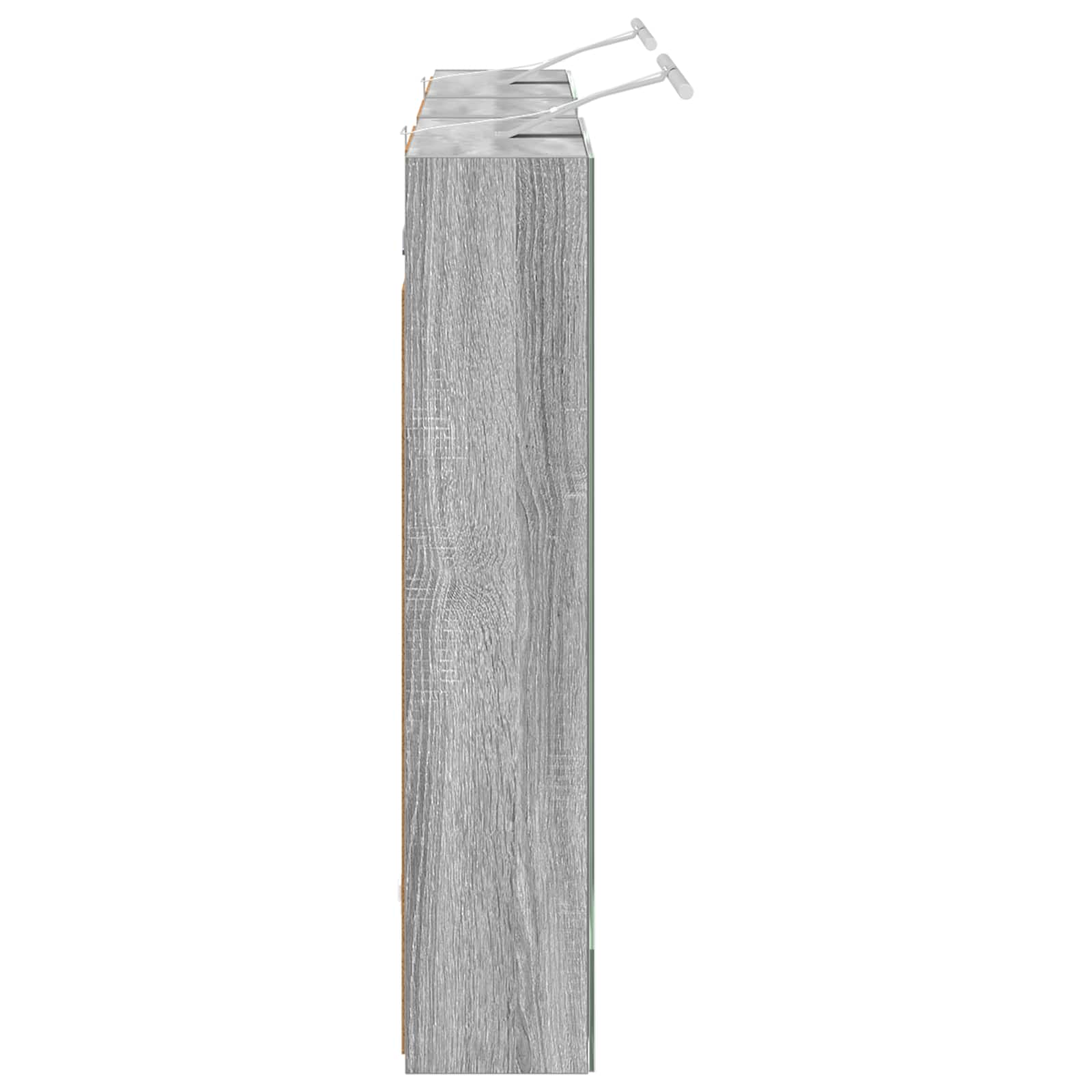 Sada koupelnových skříněk s policí 3 pcs 130 x 14,5 x 70 cm - obrázek 6