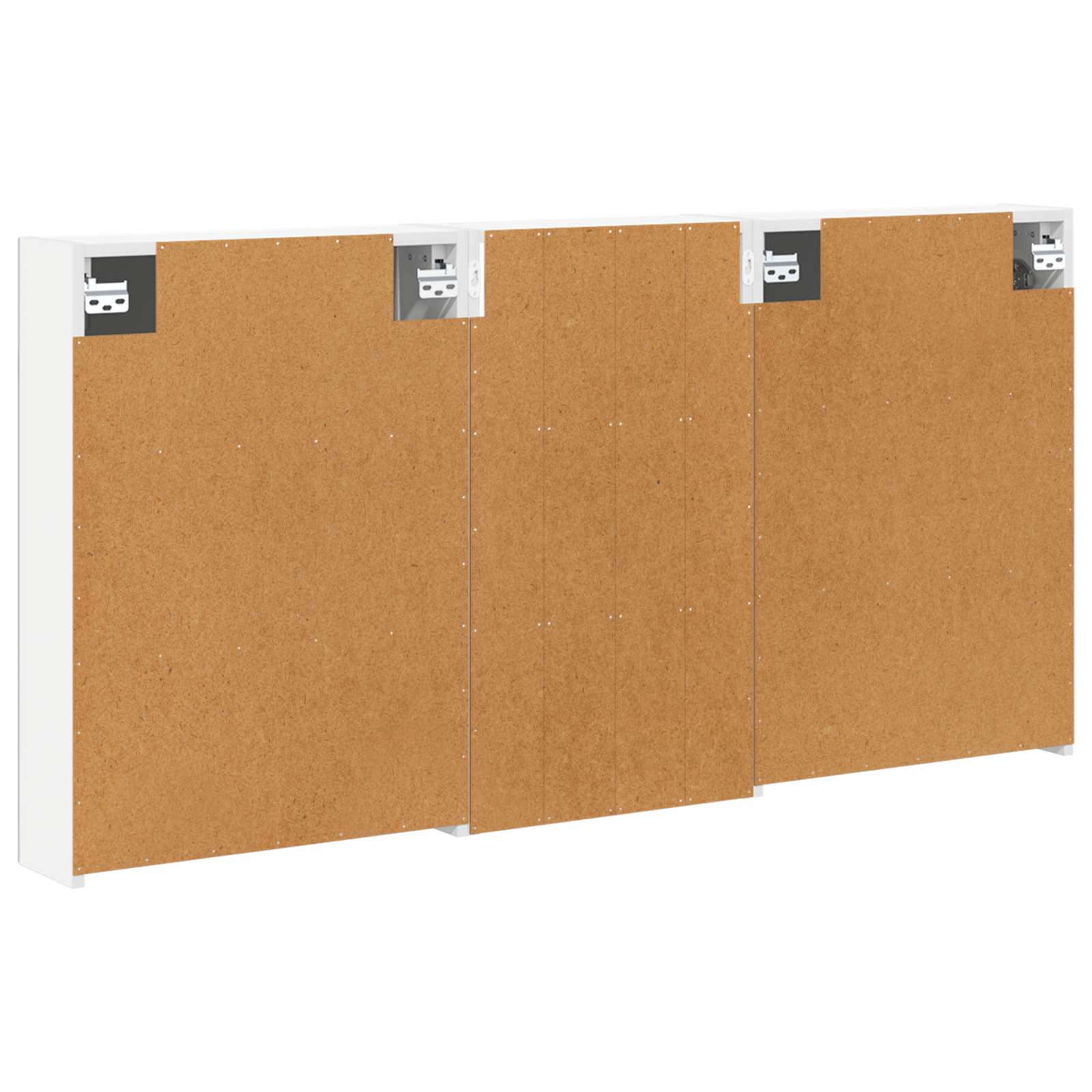 Sada koupelnových skříněk s policí 3 pcs 140 x 14,5 x 70 cm - obrázek 7