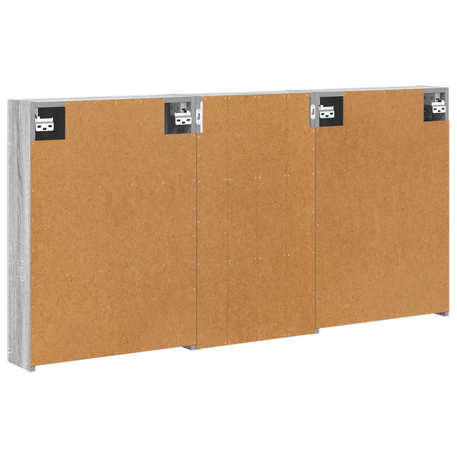 Sada koupelnových skříněk s policí 3 pcs 140 x 14,5 x 70 cm - obrázek 7