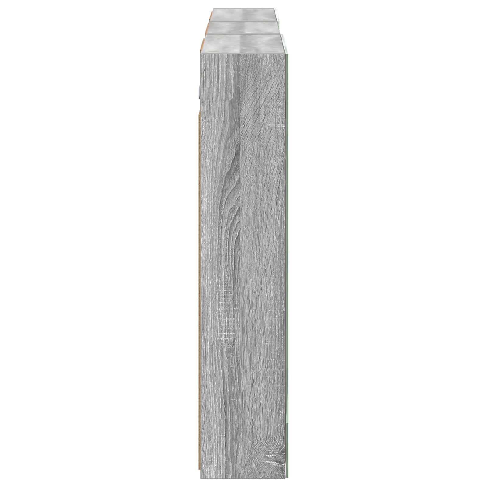 Sada koupelnových skříněk s policí 3 pcs 140 x 14,5 x 70 cm - obrázek 6