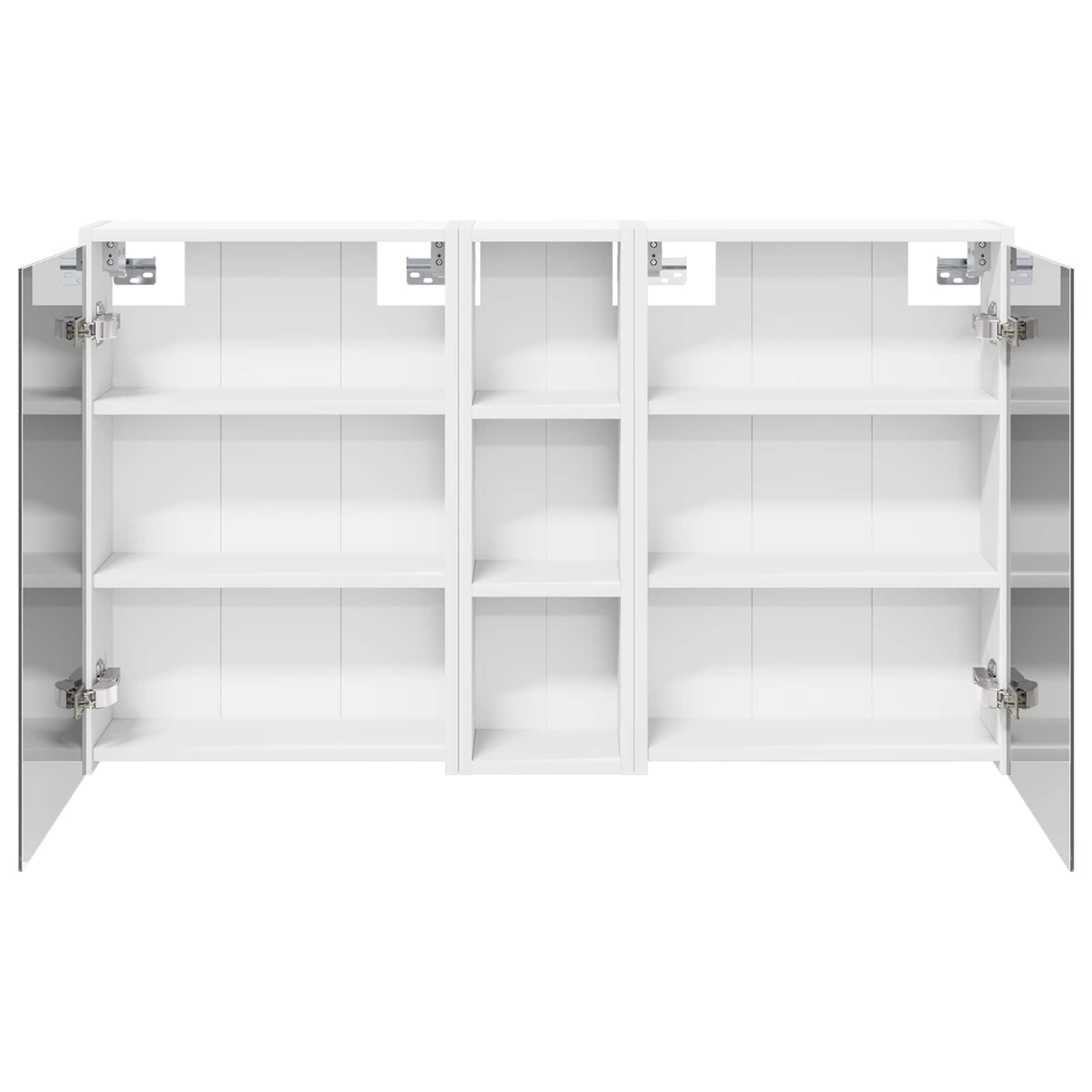 Sada koupelnových skříněk 3 pcs 106 x 16 x 62,5 cm - obrázek 7