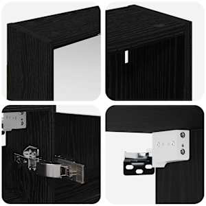 Sada koupelnových skříněk 3 pcs 106 x 16 x 62,5 cm - obrázek 10