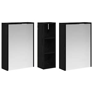 Sada koupelnových skříněk 3 pcs 106 x 16 x 62,5 cm - obrázek 5