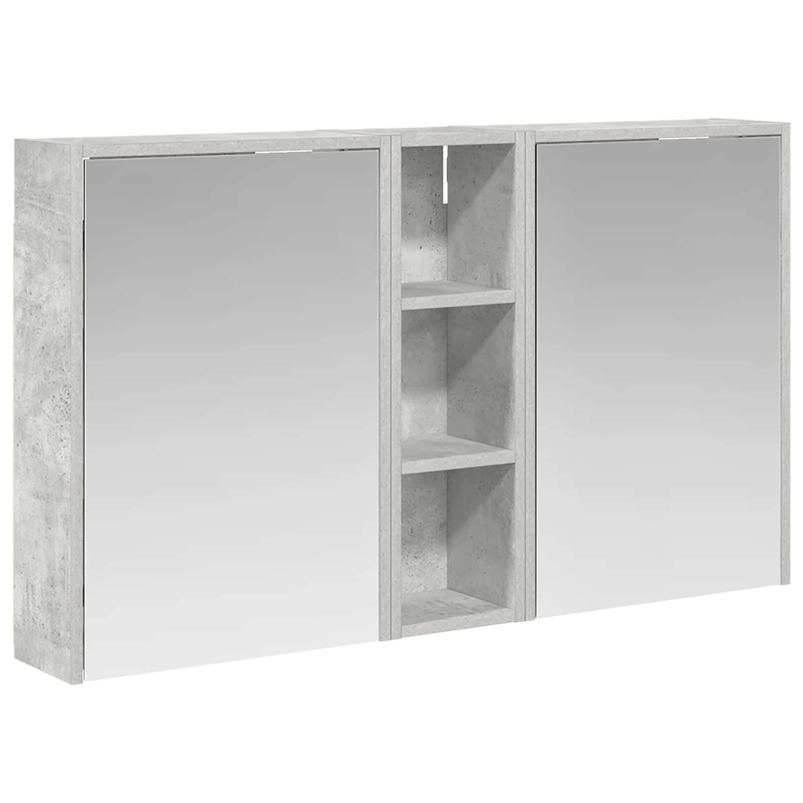 Комплект шкафове за баня 3 бр. 106 x 16 x 62,5 см — изображение 2