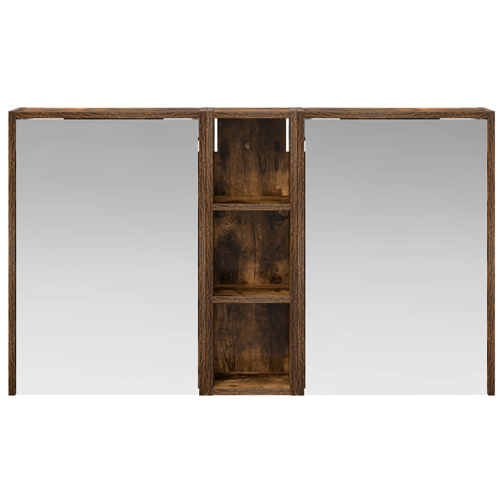 Комплект шкафове за баня 3 бр. 106 x 16 x 62,5 см — изображение 4