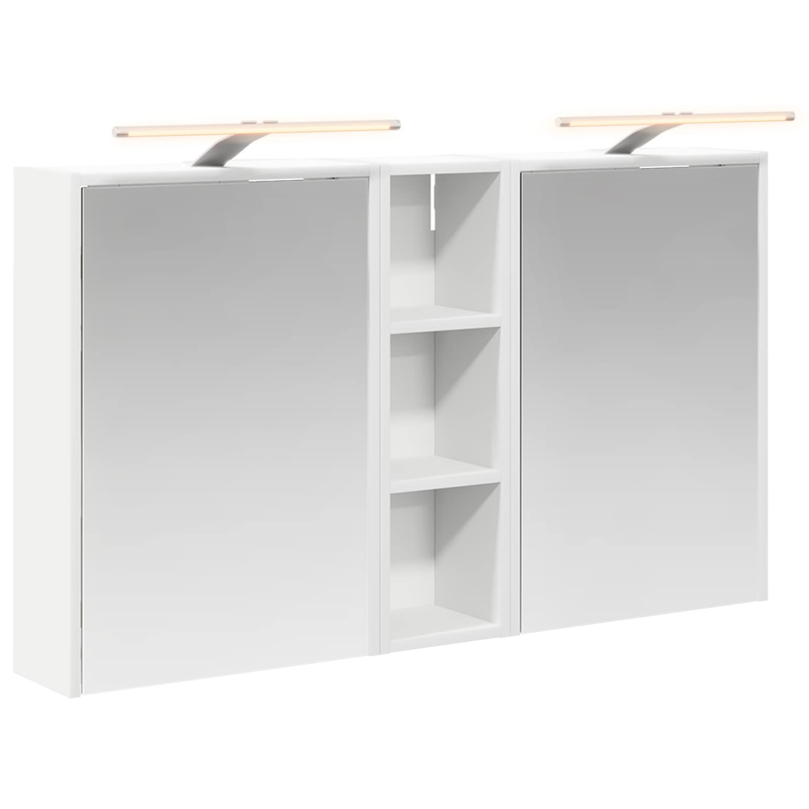 Sada koupelnových skříněk 3 pcs 106 x 16 x 62,5 cm - obrázek 2