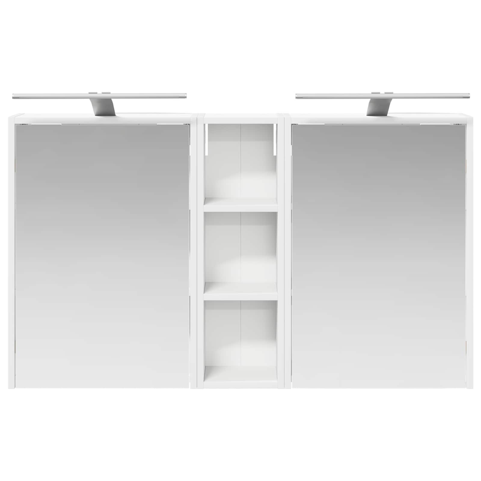 Sada koupelnových skříněk 3 pcs 106 x 16 x 62,5 cm - obrázek 6