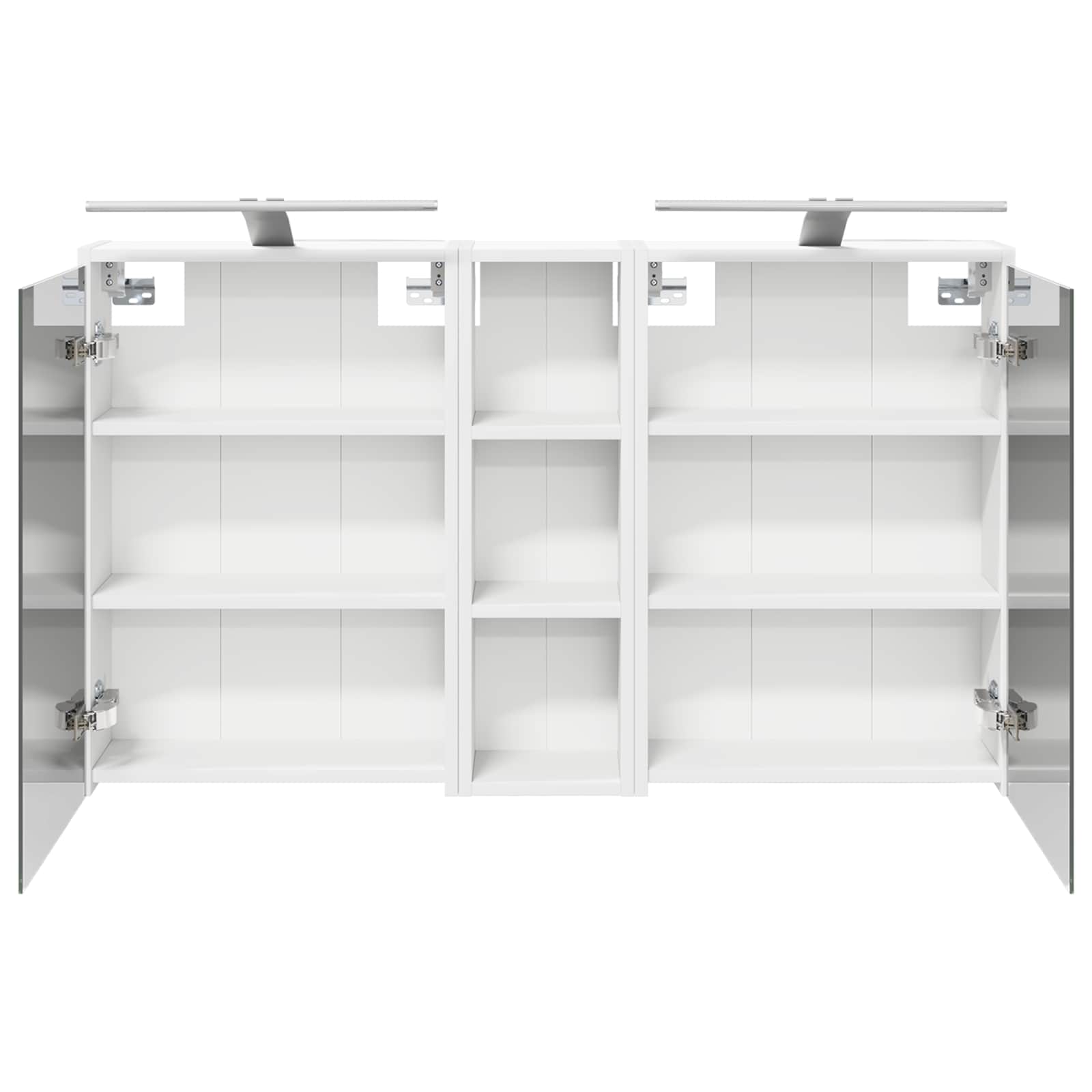 Sada koupelnových skříněk 3 pcs 106 x 16 x 62,5 cm - obrázek 7