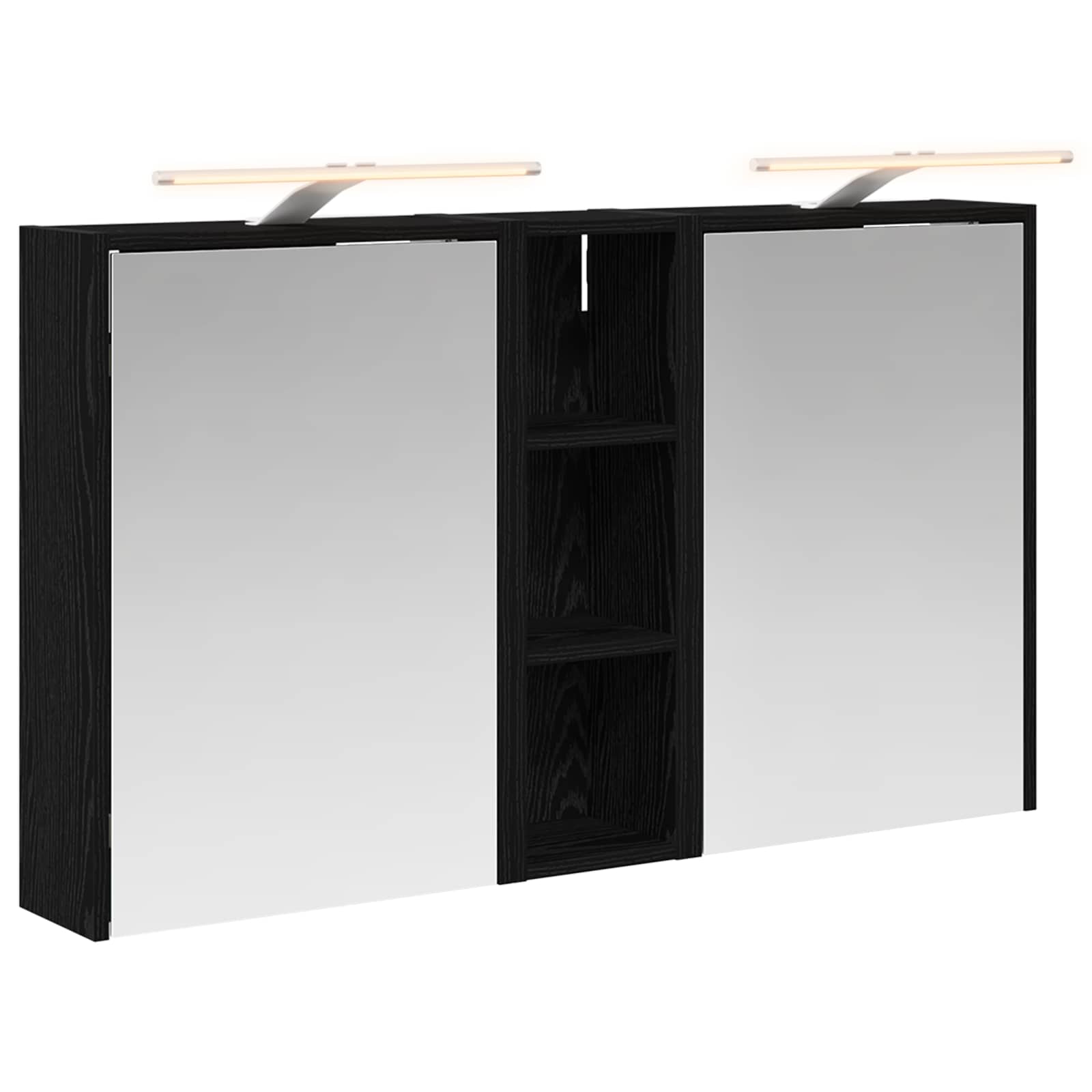 Sada koupelnových skříněk 3 pcs 106 x 16 x 62,5 cm - obrázek 2