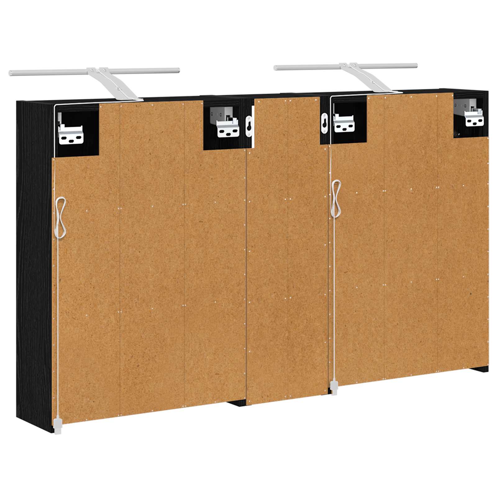 Sada koupelnových skříněk 3 pcs 106 x 16 x 62,5 cm - obrázek 9