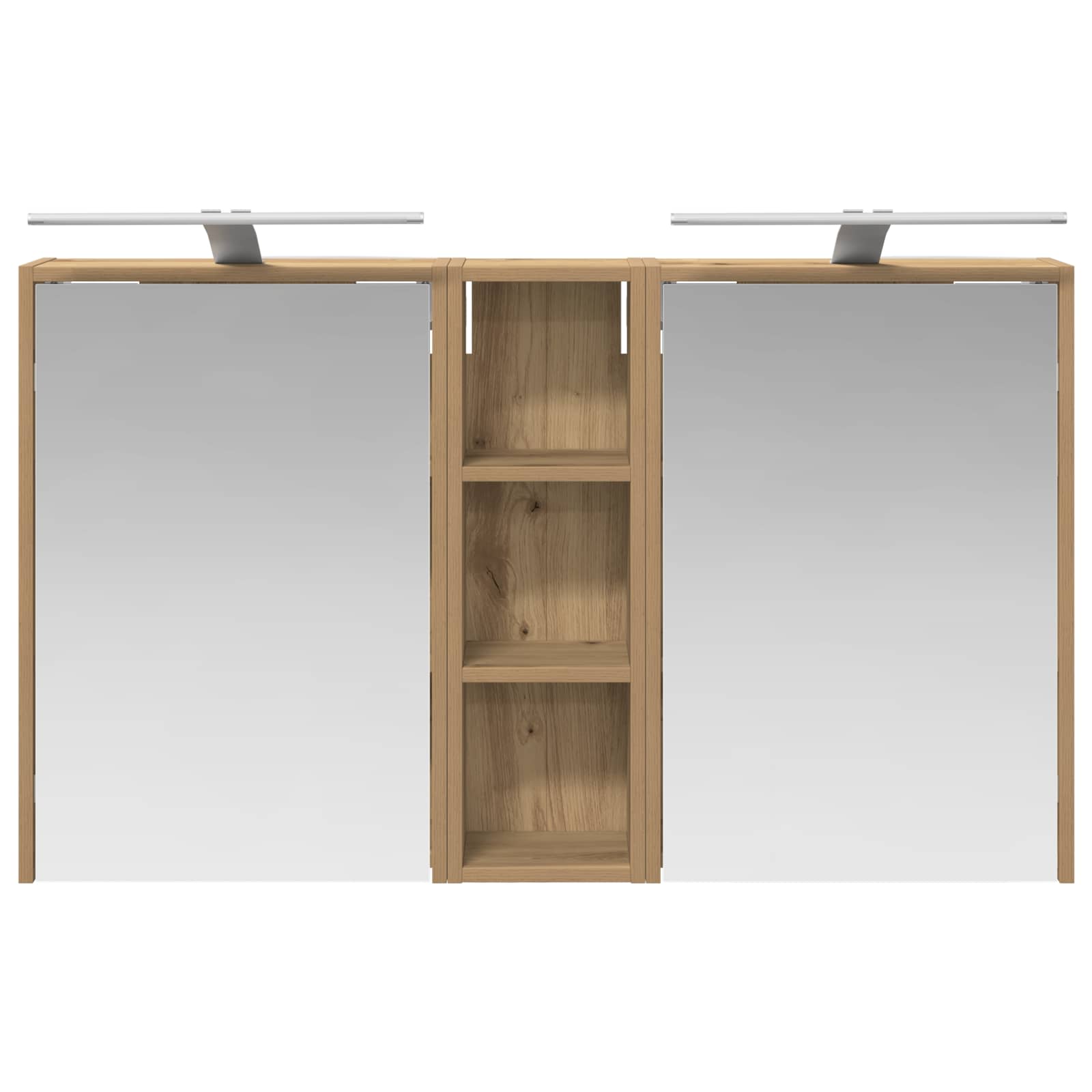 Sada koupelnových skříněk 3 pcs 106 x 16 x 62,5 cm - obrázek 6