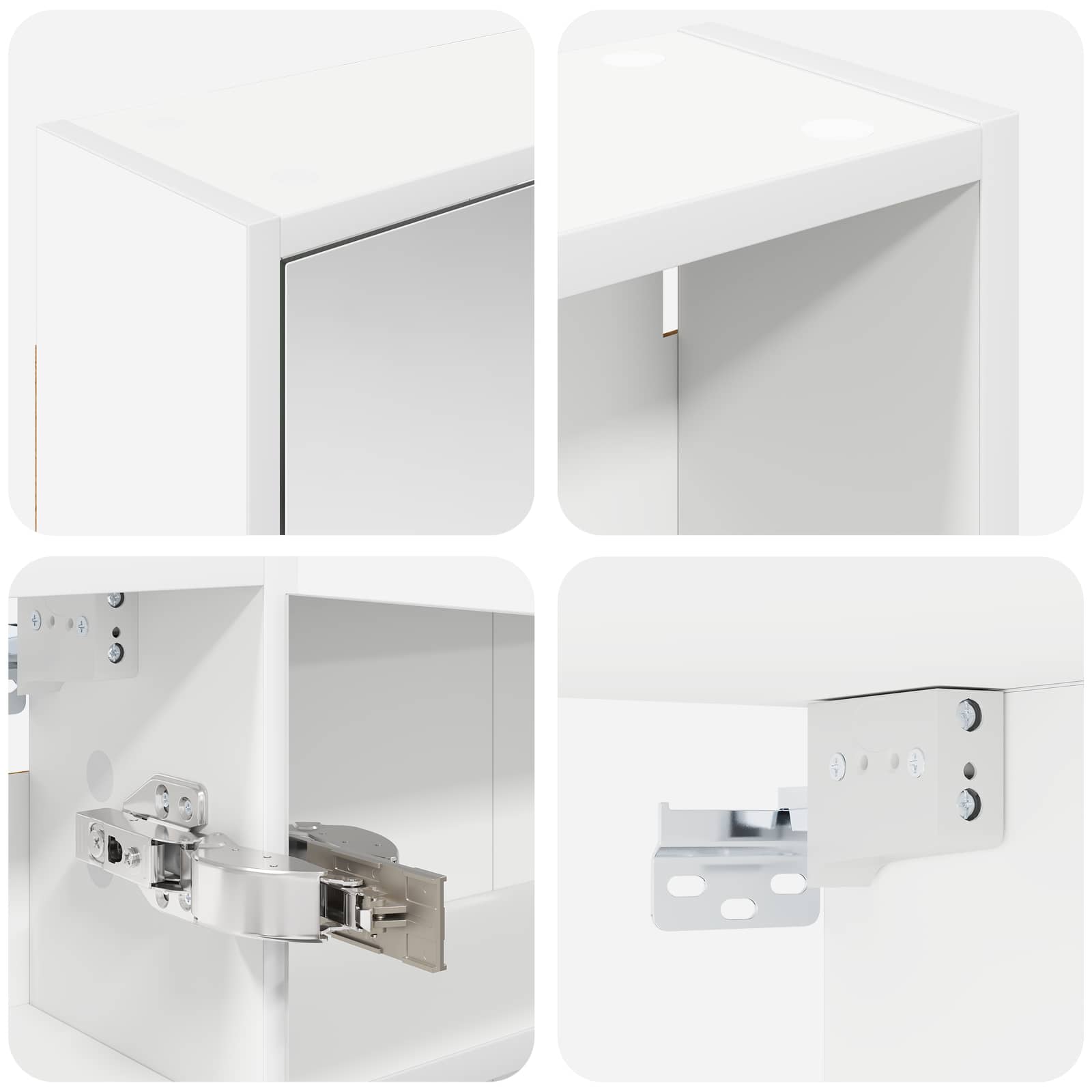 Sada koupelnových skříněk 3 pcs 116 x 16 x 62,5 cm - obrázek 10