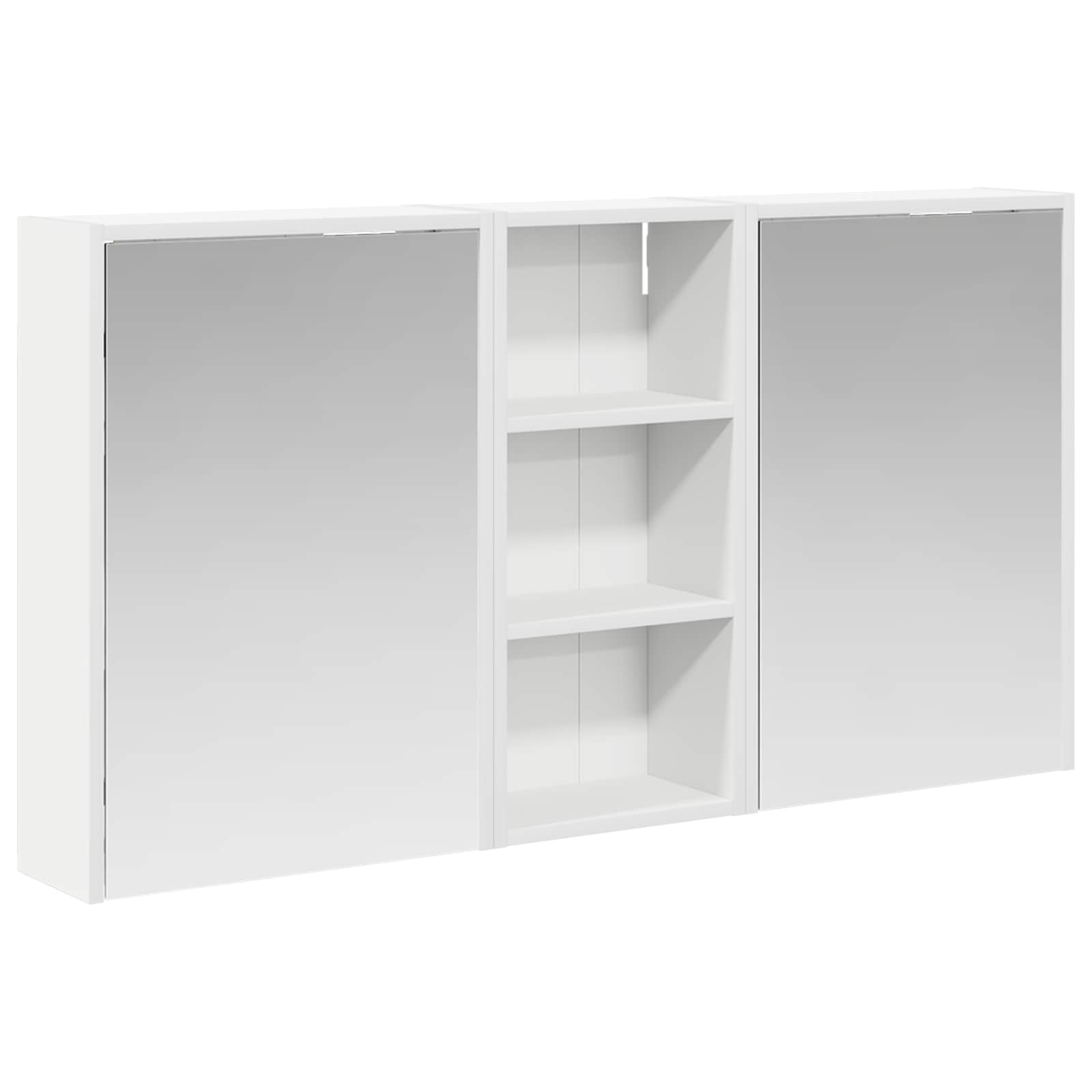 Sada koupelnových skříněk 3 pcs 116 x 16 x 62,5 cm - obrázek 2