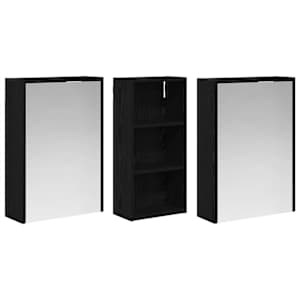 Sada koupelnových skříněk 3 pcs 116 x 16 x 62,5 cm - obrázek 5