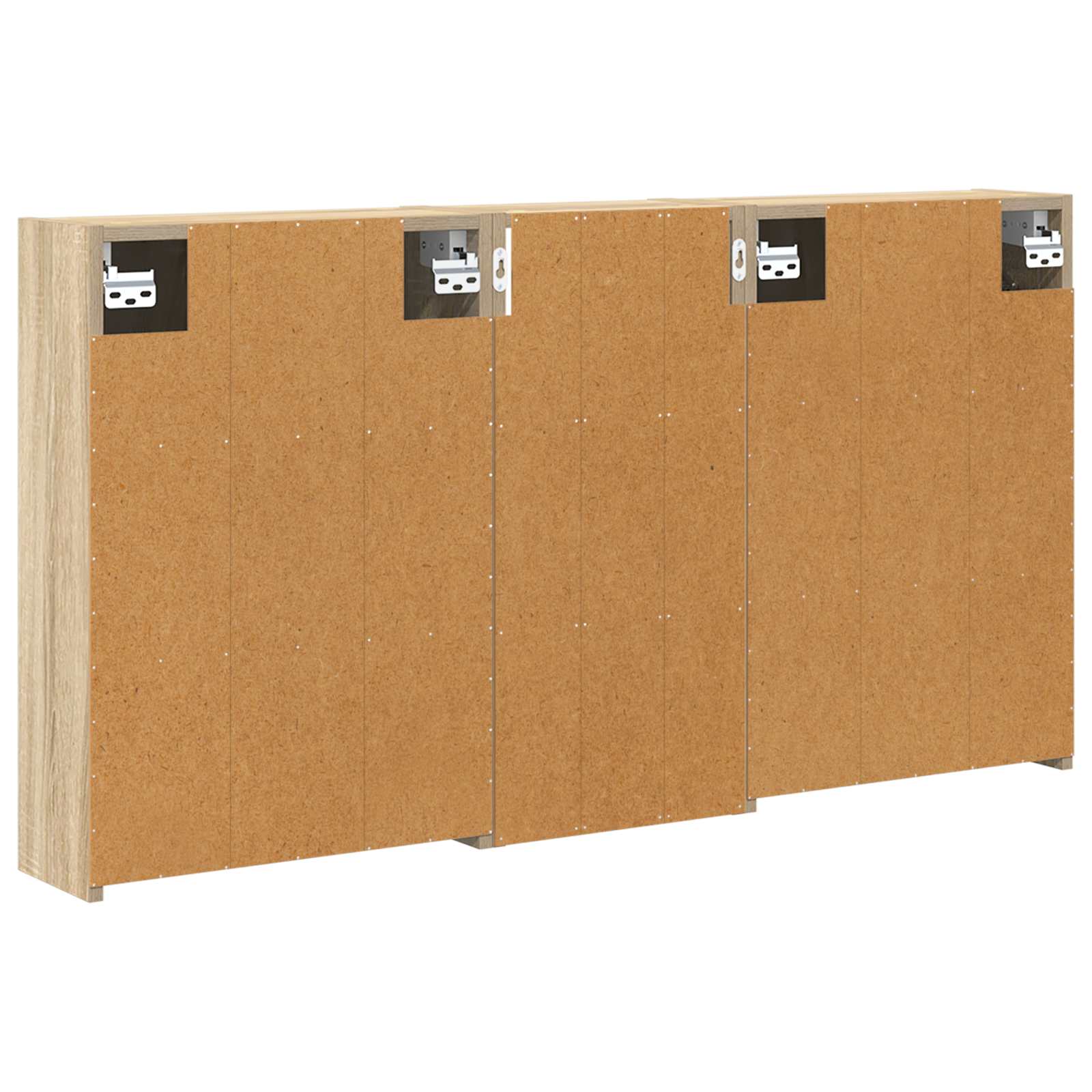 Sada koupelnových skříněk 3 pcs 116 x 16 x 62,5 cm - obrázek 9