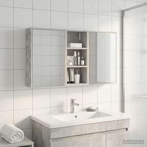 Sada koupelnových skříněk 3 pcs 116 x 16 x 62,5 cm - obrázek 4