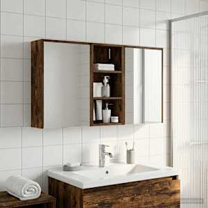 Sada koupelnových skříněk 3 pcs 116 x 16 x 62,5 cm - obrázek 1