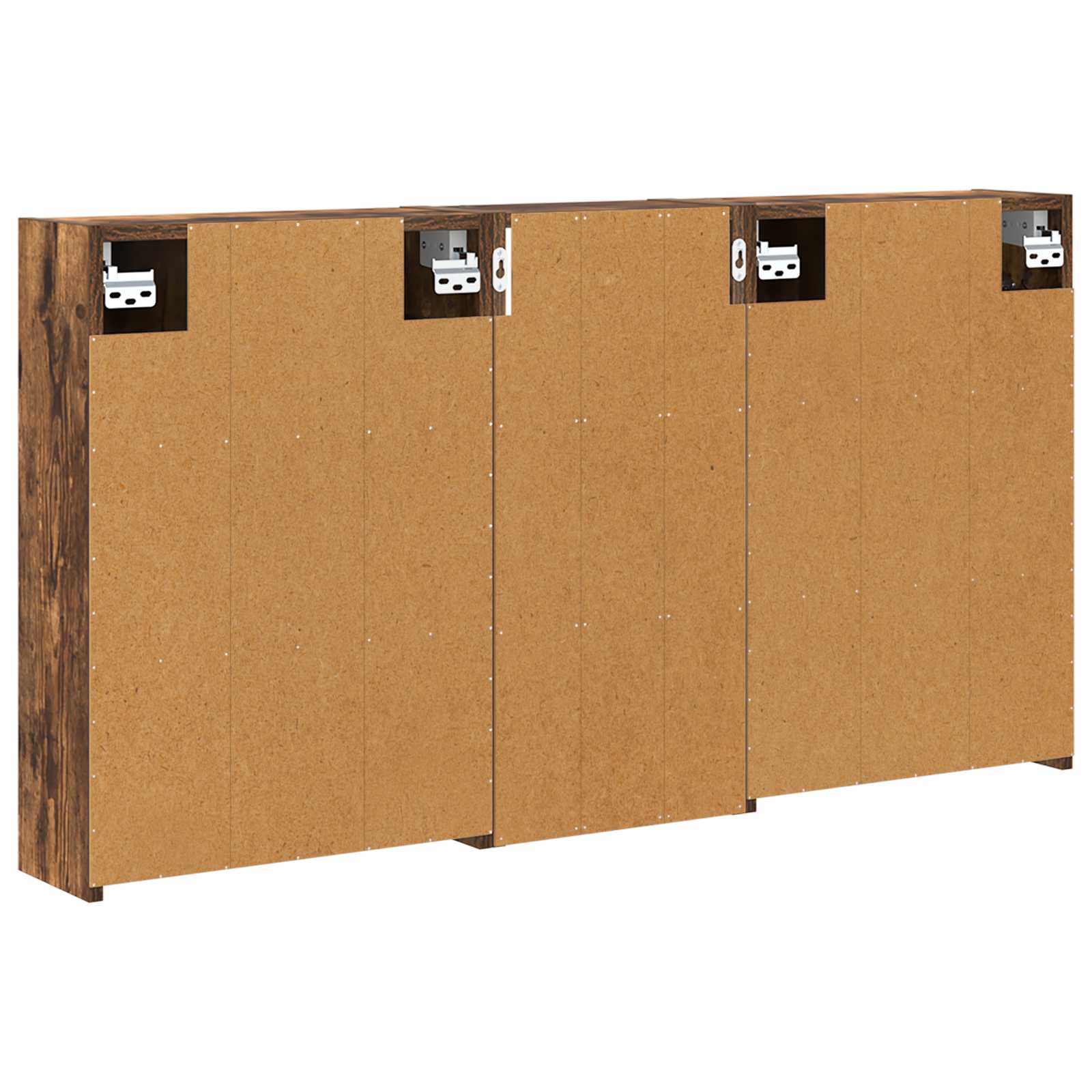 Sada koupelnových skříněk 3 pcs 116 x 16 x 62,5 cm - obrázek 9