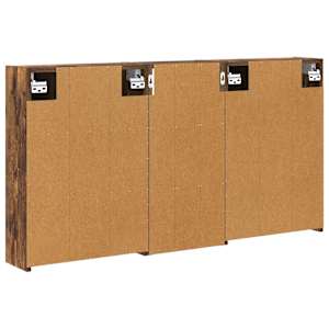 Sada koupelnových skříněk 3 pcs 116 x 16 x 62,5 cm - obrázek 9