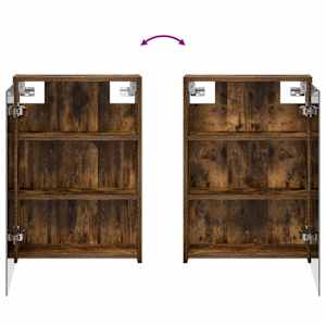 Sada koupelnových skříněk 3 pcs 116 x 16 x 62,5 cm - obrázek 11