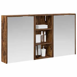 Sada koupelnových skříněk 3 pcs 116 x 16 x 62,5 cm - obrázek 3