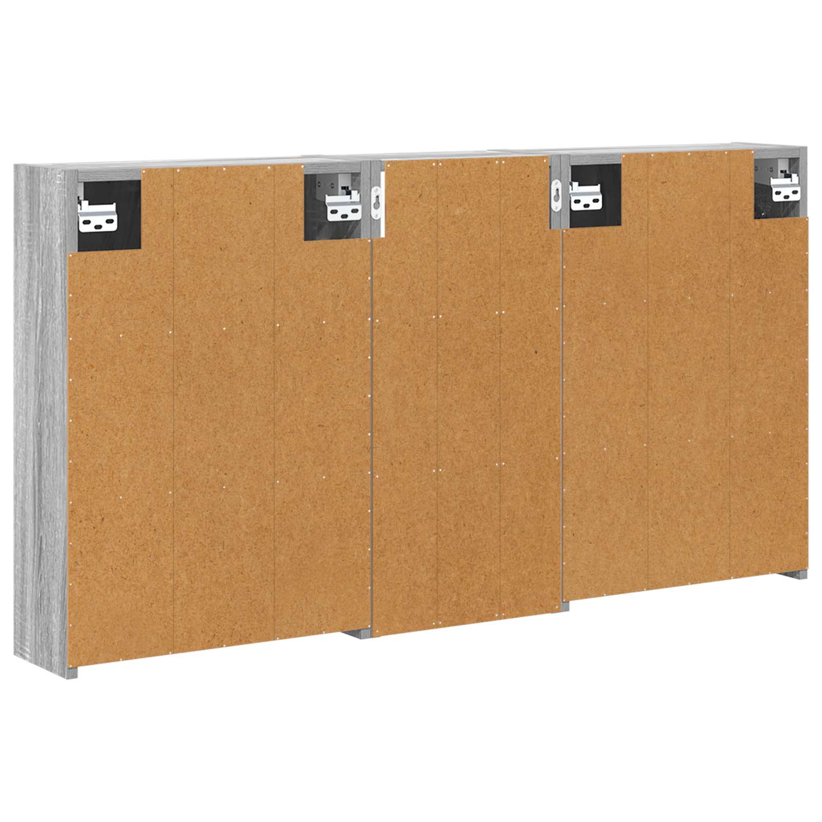 Sada koupelnových skříněk 3 pcs 116 x 16 x 62,5 cm - obrázek 9