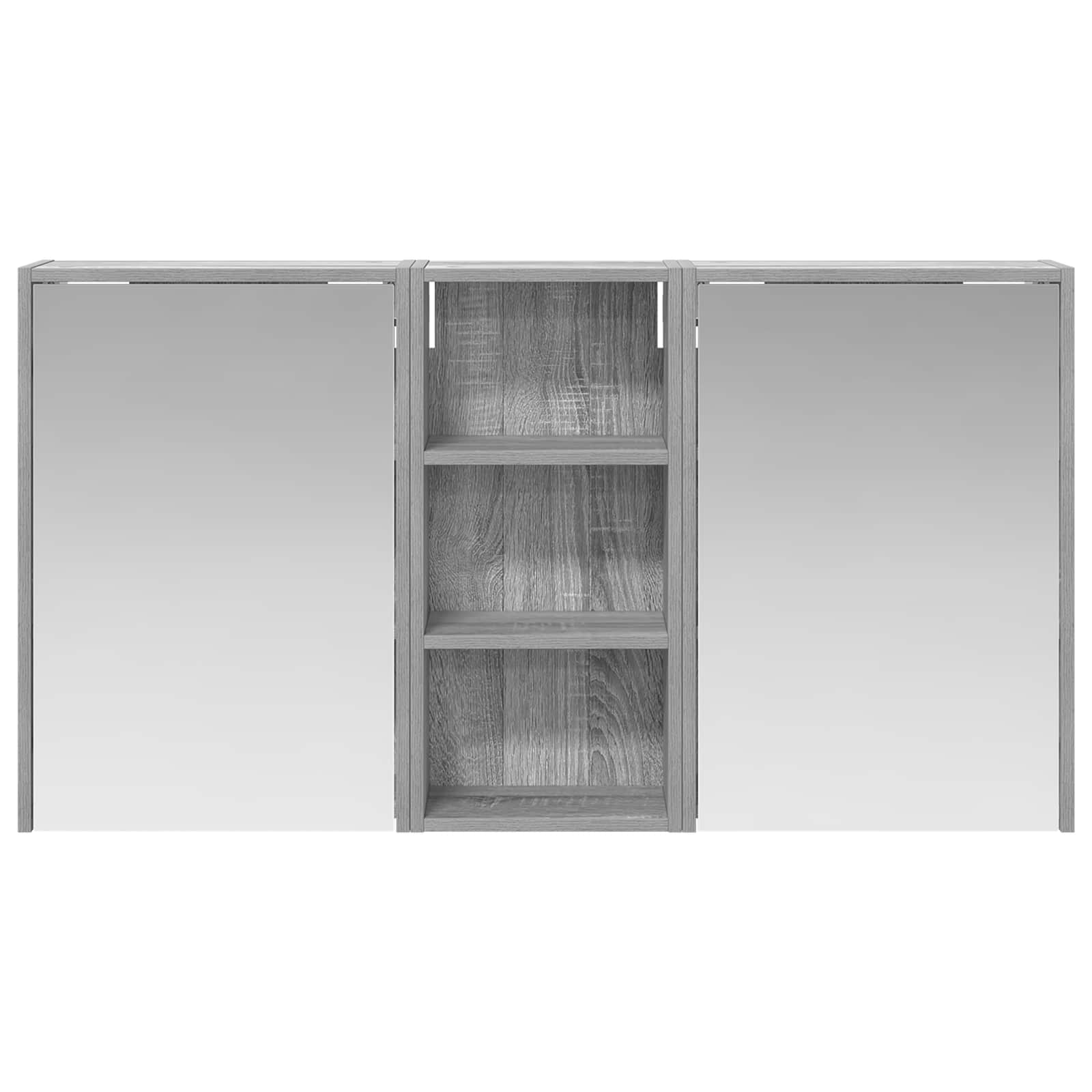 Sada koupelnových skříněk 3 pcs 116 x 16 x 62,5 cm - obrázek 6
