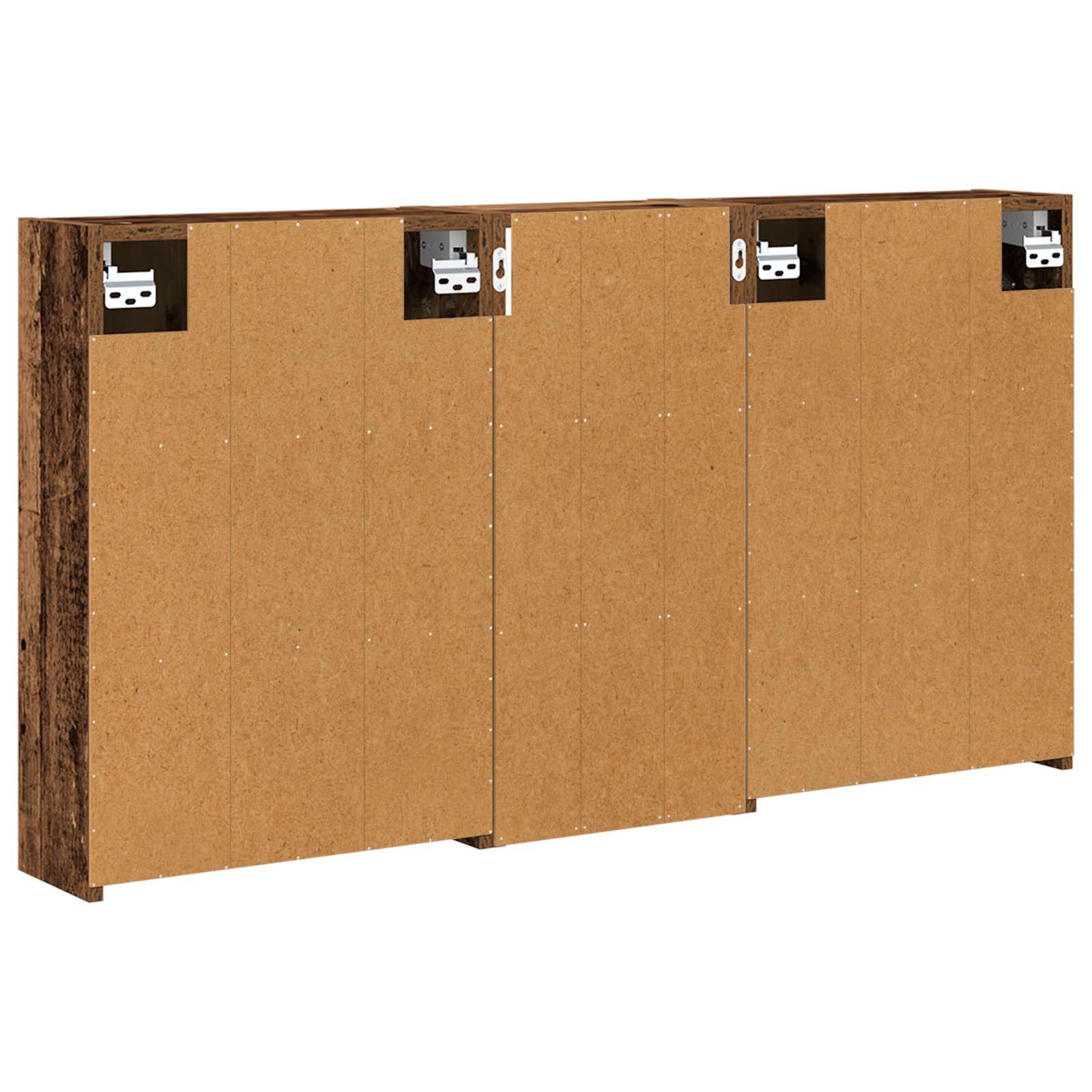 Sada koupelnových skříněk 3 pcs 116 x 16 x 62,5 cm - obrázek 9