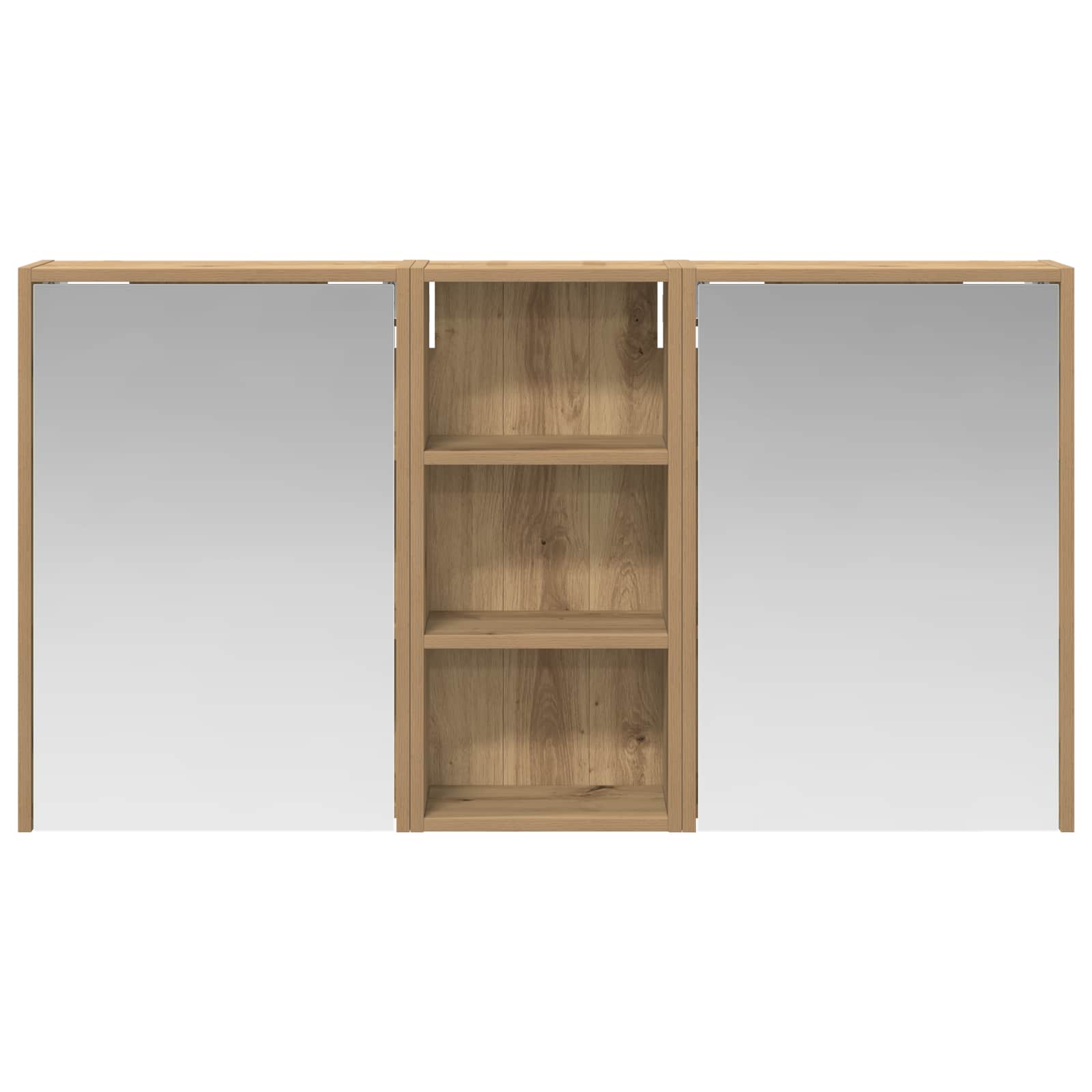 Sada koupelnových skříněk 3 pcs 116 x 16 x 62,5 cm - obrázek 6